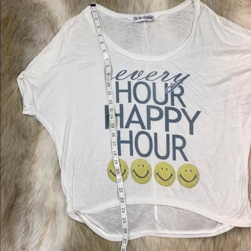 Brokedown ‘Every Hour Happy Hour’ Top, Small - Picture 7 of 10